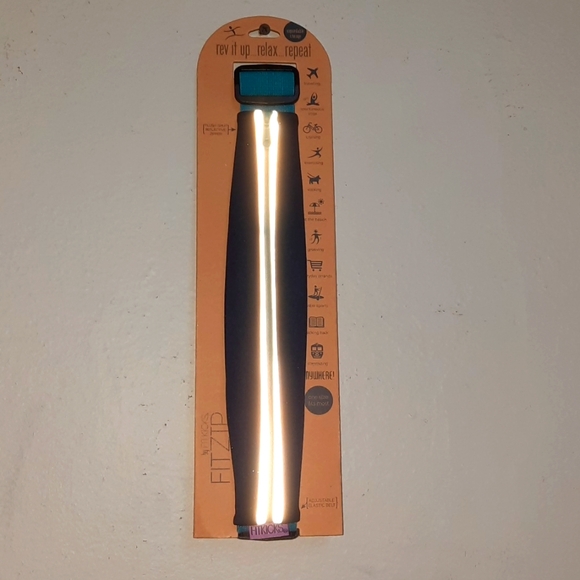 Fit Zip Adjustable Waist Pack Pouch Expandable Reflective Safety Zipper - Picture 2 of 5